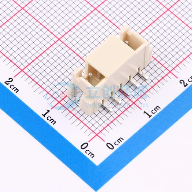 1x5P 间距:2.5mm 立贴 系列:XH实物图