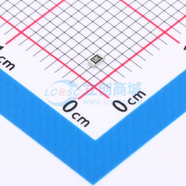 49.9kΩ ±1% 100mW 厚膜电阻实物图