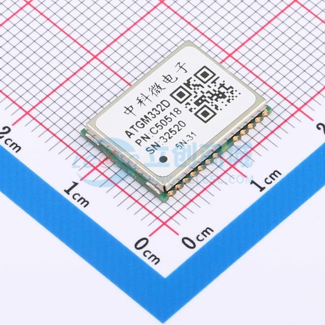 BDS/GNSS 全星座定位导航模块实物图
