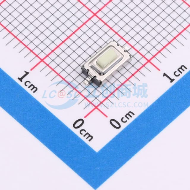 6.1*3.65*2.5mm 立贴 轻触开关实物图