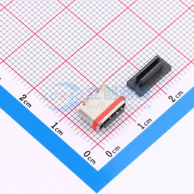 Type-C 立贴实物图