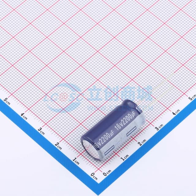 2200uF ±20% 16V 【插件】实物图