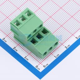 2件套 2x3P 5.08mm 直插 排数:2 每排P数:3【螺钉】缩略图