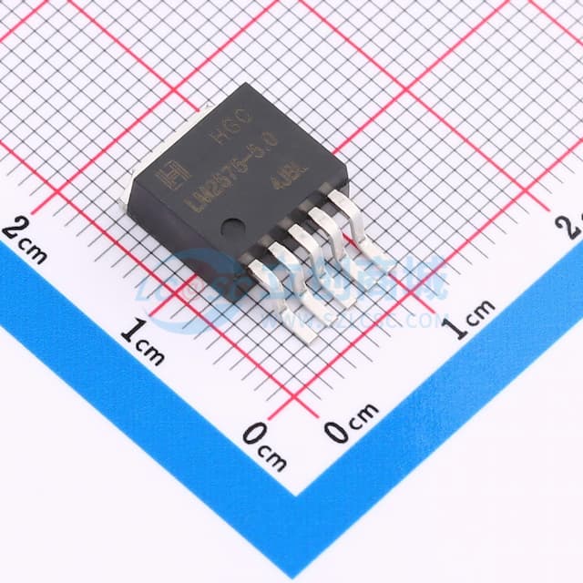 2A 50KHz DC-DC 稳压电路实物图
