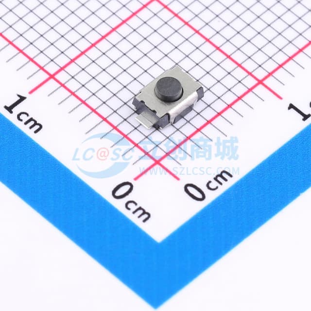 4*3*2mm 立贴 轻触开关实物图