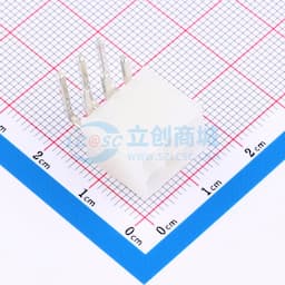 白色半透明 2x3P 间距:4.2mm 弯插【插件】缩略图