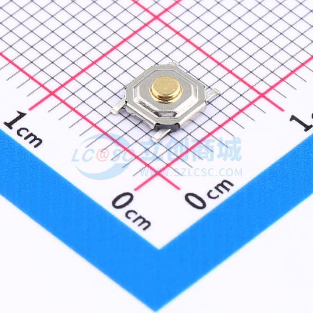5.2*5.2*1.6mm 立贴 轻触开关实物图