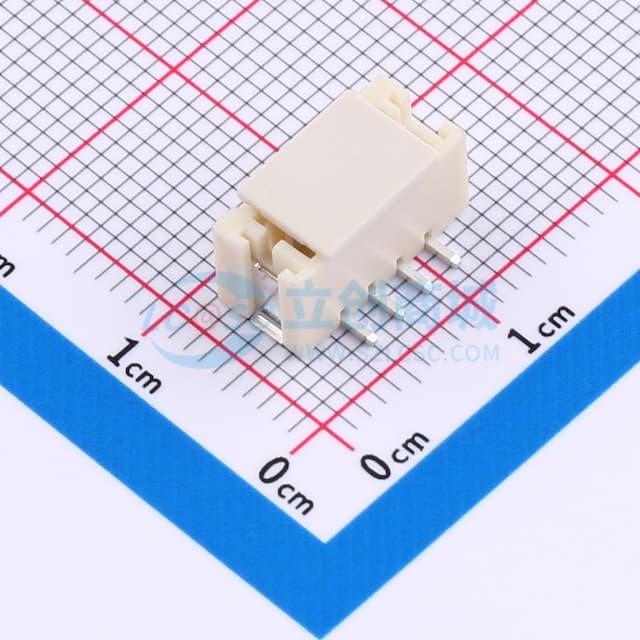 1x4P 间距:2mm 立贴实物图