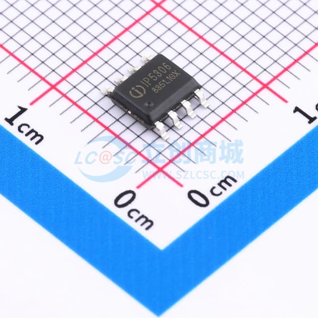 2.1A充电 2.4A放电高集成度移动电源SOC实物图