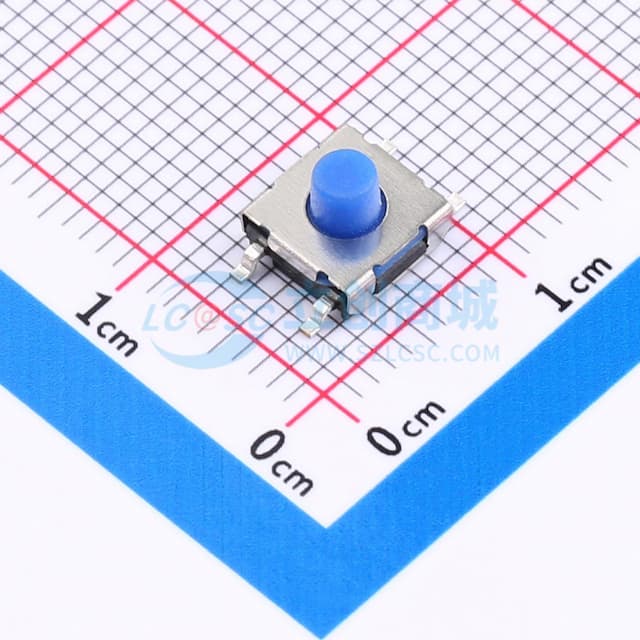 6.3x6.2x5硅胶按键开关实物图
