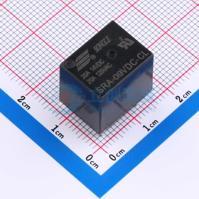 单组转换型继电器【继电】实物图