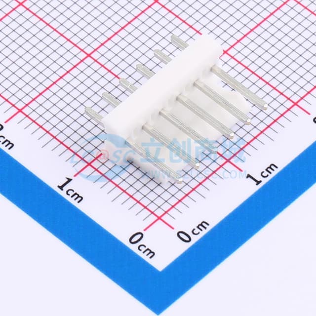 间距:2.54mm 1x6P【插件】实物图