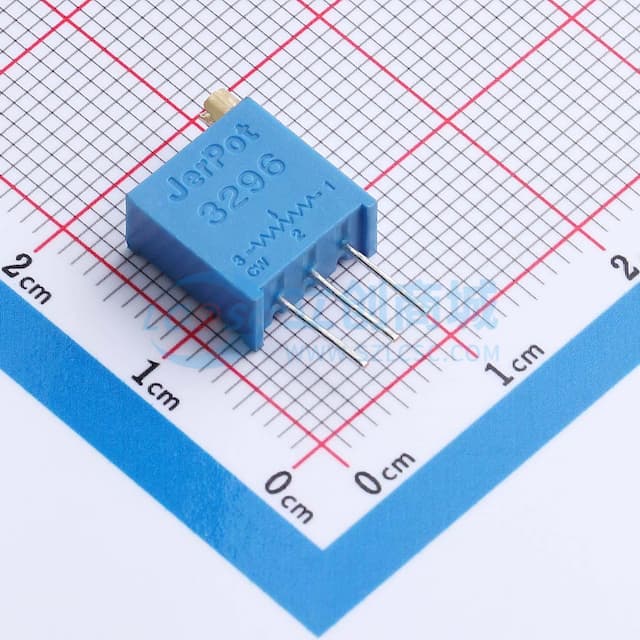 玻璃釉预调电位器实物图