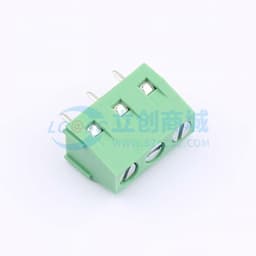 1x3P 5.08mm 直插 排数:1 每排P数:3 【螺钉】缩略图