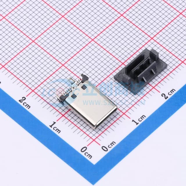 Type-C 公 立贴实物图