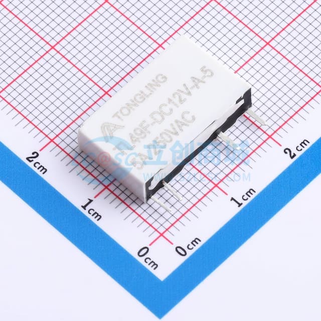 12V 5A 一组常开:1A(单刀单掷-常开)实物图