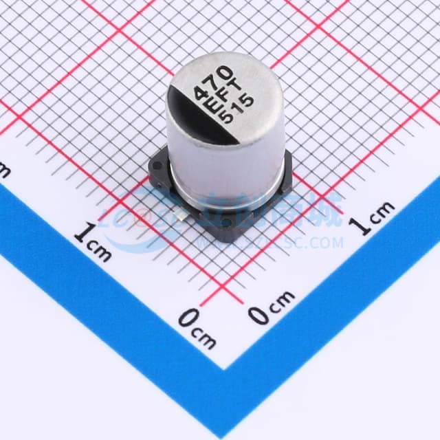 470uF ±20% 25V实物图