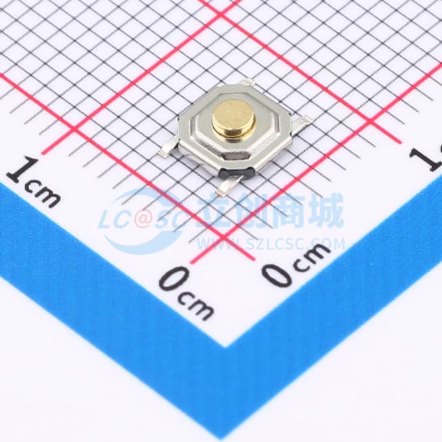 5.1*5.1*0.5mm 立贴 轻触开关实物图