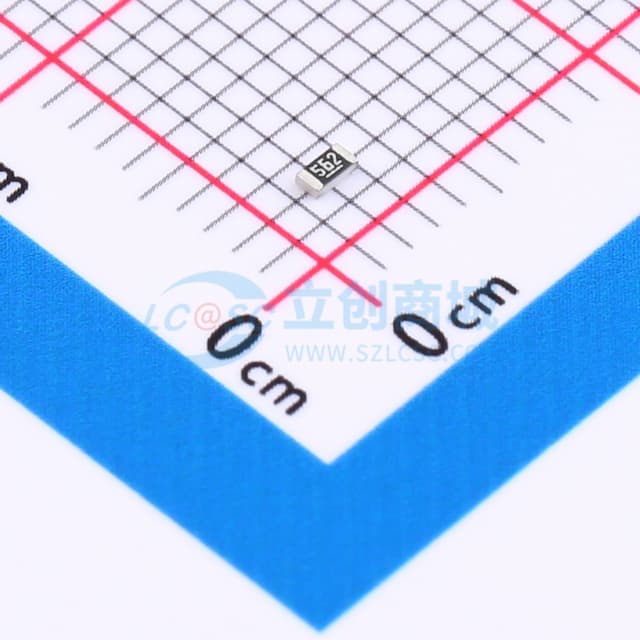 5.6kΩ ±1% 100mW 厚膜电阻实物图