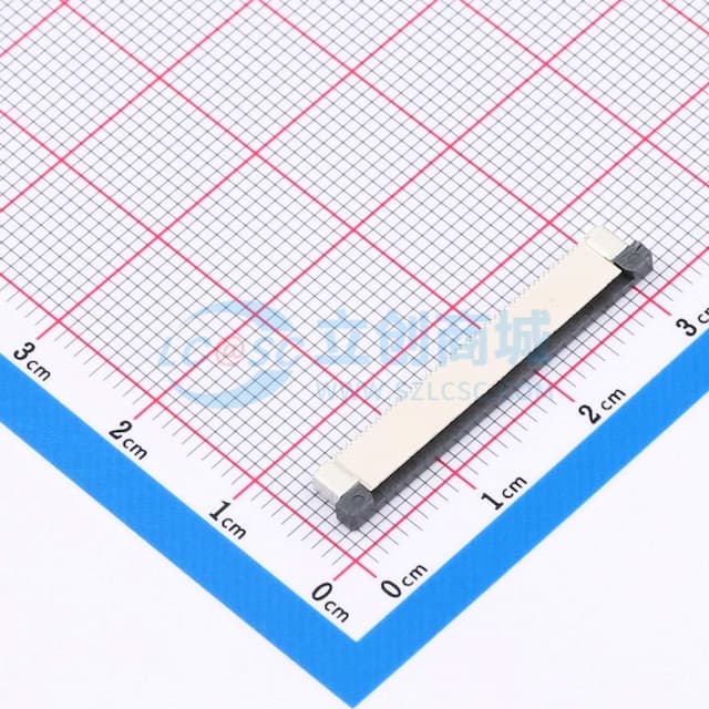 抽屉式 上接 P数:50P 间距:0.5mm实物图