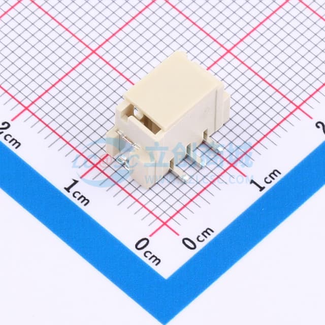 1x3P 间距:2.5mm 立贴 系列:XH实物图
