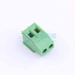 1x2P 5.08mm 直插 排数:1 每排P数:2 【螺钉】缩略图