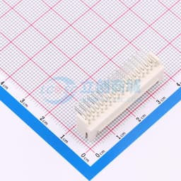 米黄 2x17P 间距:2mm 弯插【插件】缩略图
