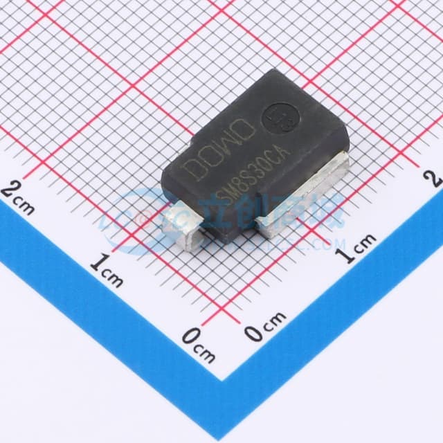 双向TVS 30V截止 峰值脉冲电流：136A实物图