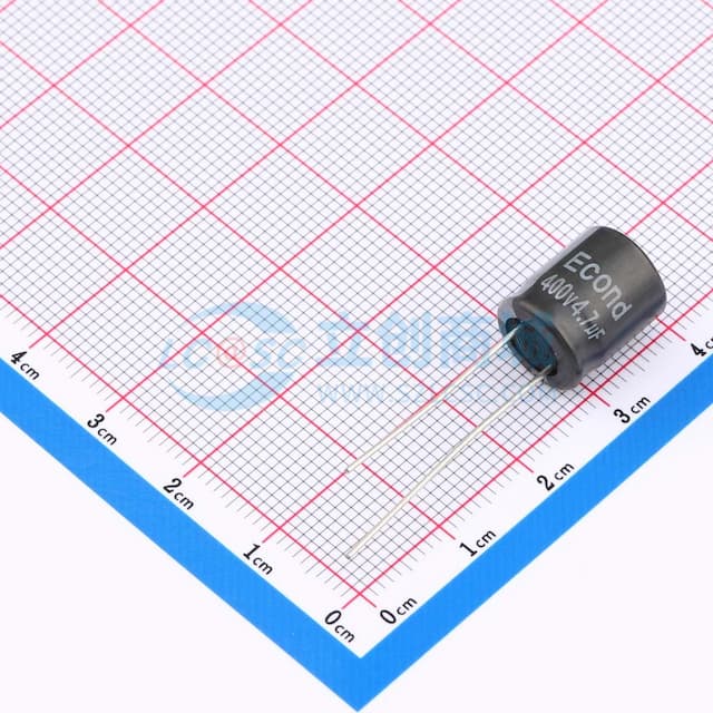 4.7uF ±20% 400V实物图