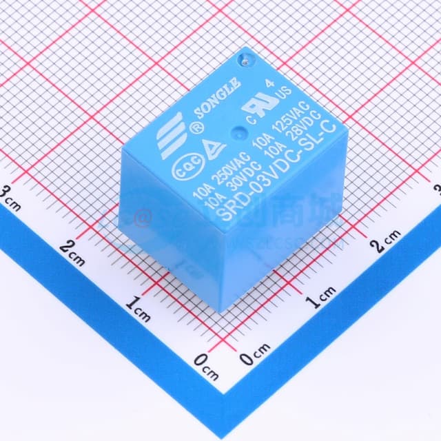 3V继电器 单刀双掷 【继电】实物图