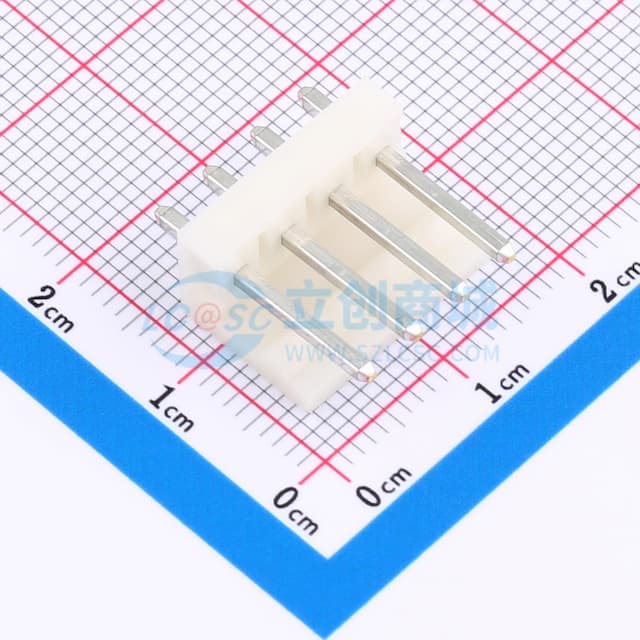 1x4P 间距:3.96mm 【插件】实物图