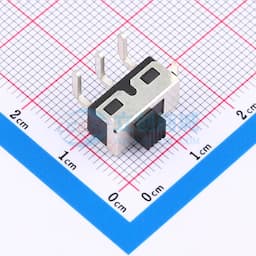 柄长3mm 弯插双档 滑动开关 【拨动】缩略图