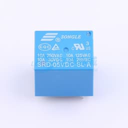蓝色 单组转换型继电器【继电】缩略图