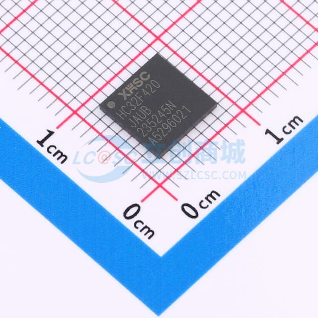 HC32F420JAUB-QFN48TR实物图