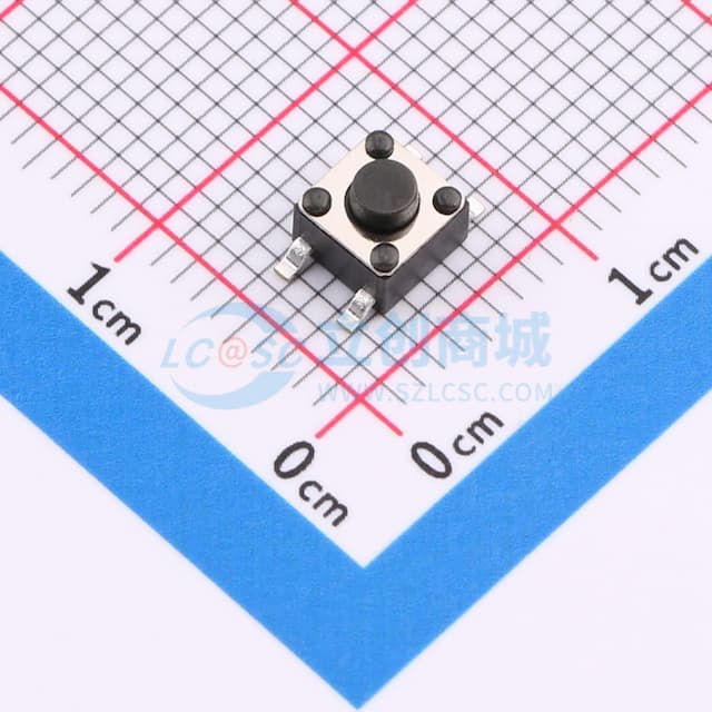 4.5*4.5*3.8mm 立贴 轻触开关实物图