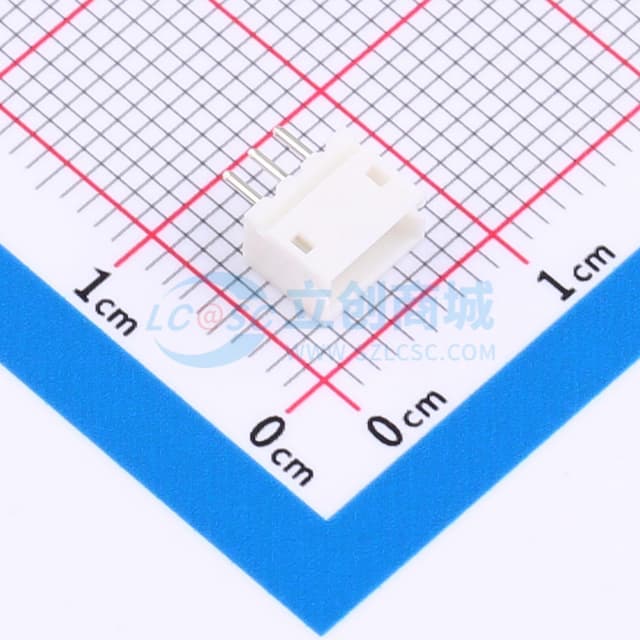 1x3P 间距:1.5mm 直插 系列:ZH 【插件】实物图