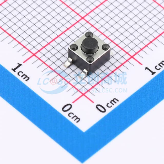 4.5*4.5*3.8mm 立贴 轻触开关实物图