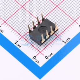 间距2.54mm 平拨,凸起式 4位拨码开关 【拨码】缩略图