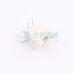 米黄 1x2P 间距:2.5mm 弯插【插件】缩略图