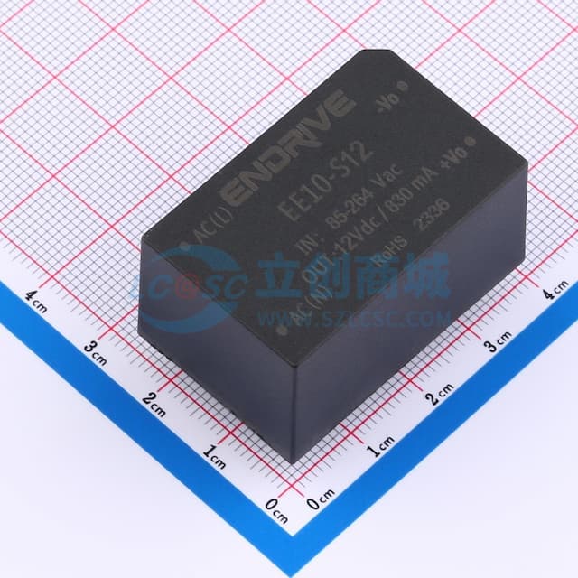 小体积10W AC-DC模块电源 【插件】实物图