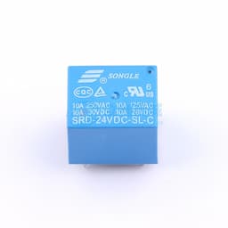 24V继电器 单刀双掷 蓝色 【继电】缩略图