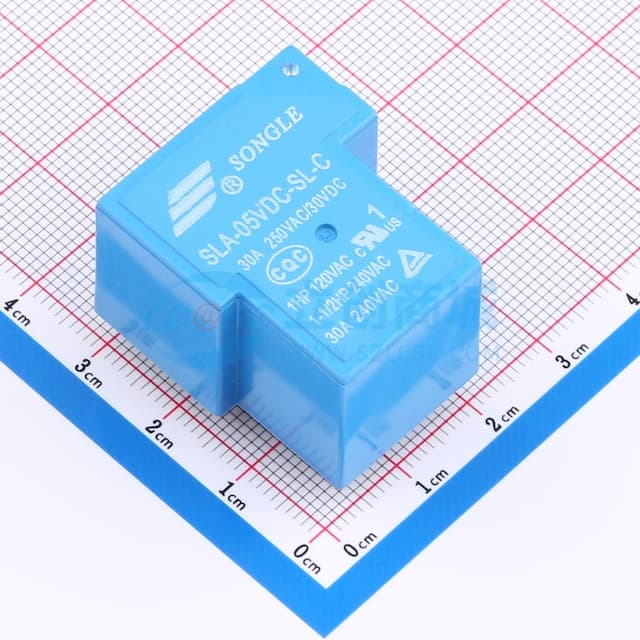 5V继电器 单刀双掷 【插件】实物图