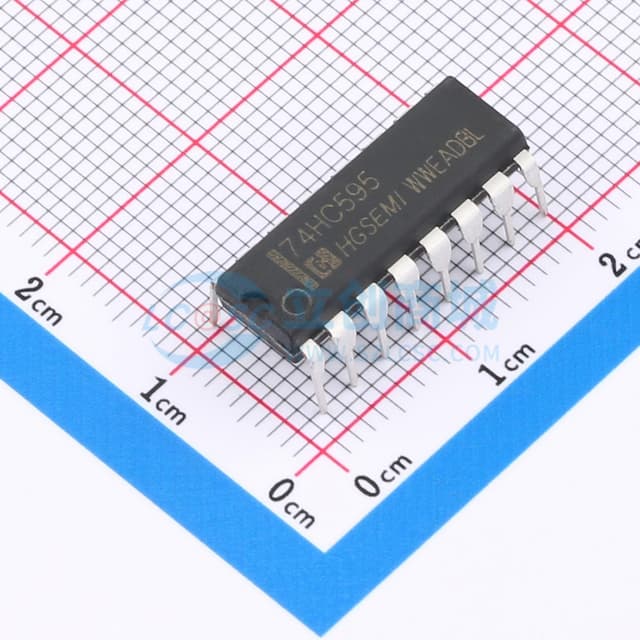 具有三态输出寄存器的 8 位移位寄存器 【插件】实物图