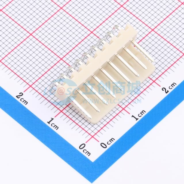 MX2.54弯针座【插件】实物图