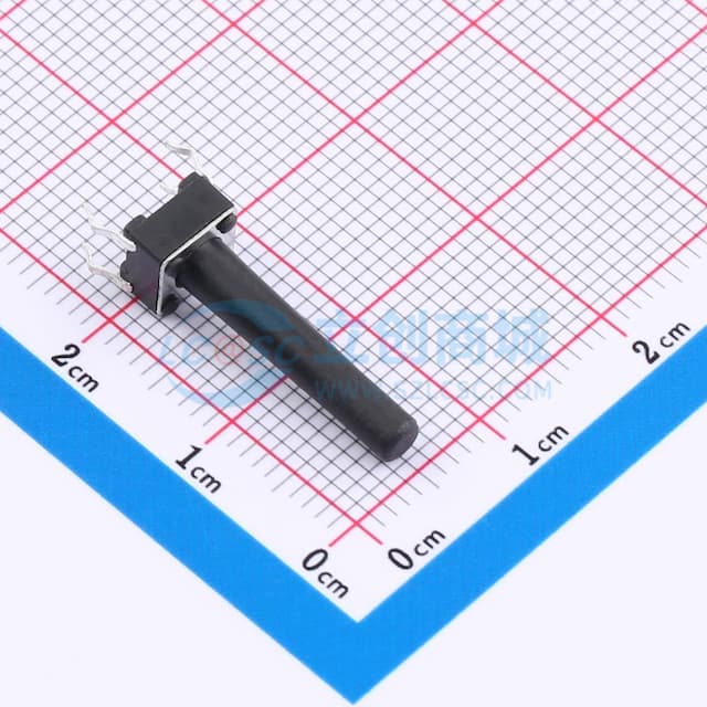 6*6*20mm 直插 轻触开关 【轻触】实物图