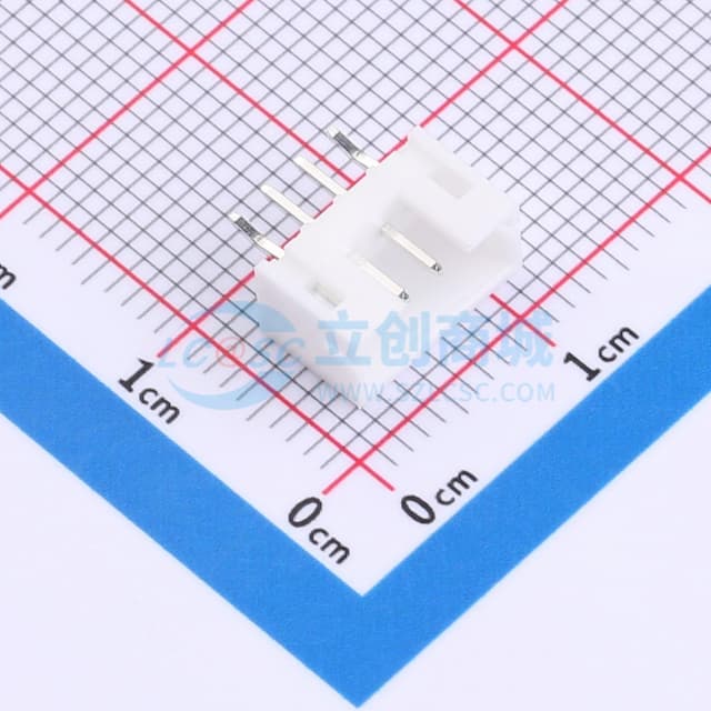 1x4P 间距:2mm 直插 系列:PH 【插件】实物图