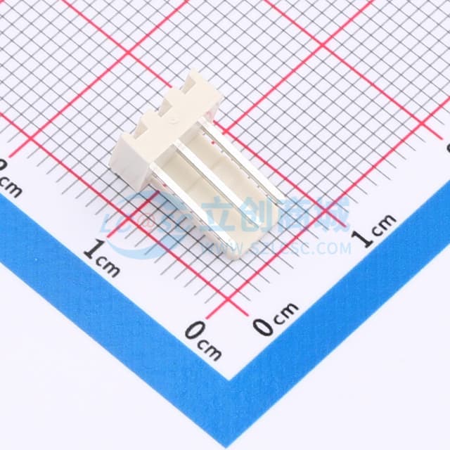1x3P 间距:2.54mm 弯插 系列:KK 254(MX2510) 【插件】实物图