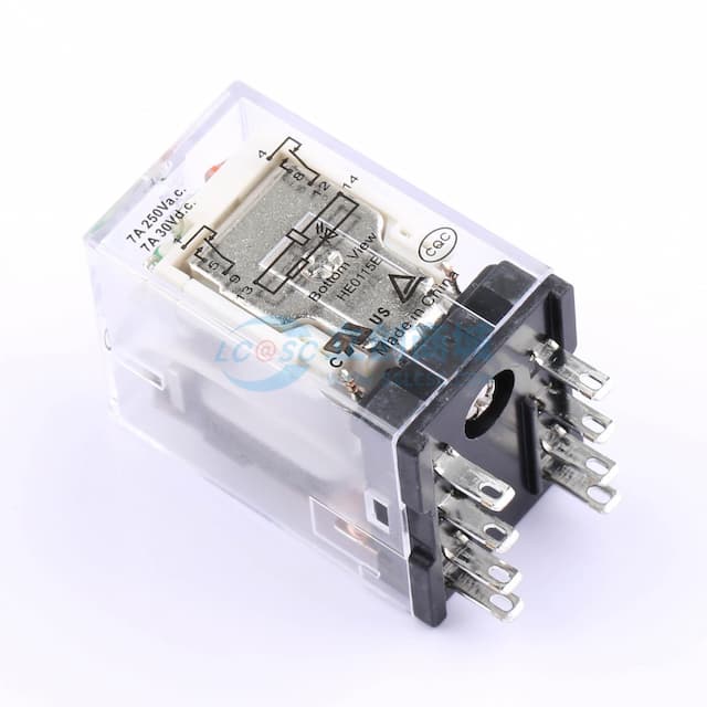 12V 7A 两组转换:2C(双刀双掷-转换)实物图