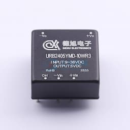 10W，1500VDC隔离稳压单路/正负输出DC-DC模块电源，超宽输入电压范围【插件】缩略图