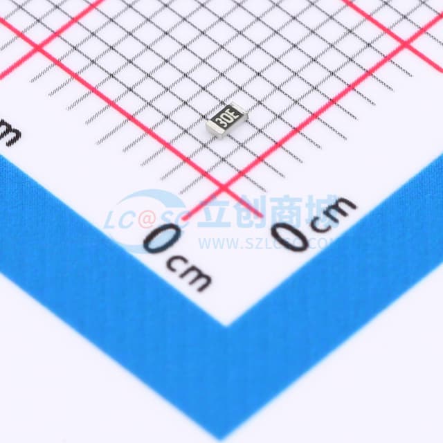 2MΩ ±1% 100mW 厚膜电阻实物图